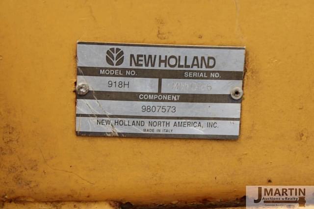 Image of New Holland 918H equipment image 4