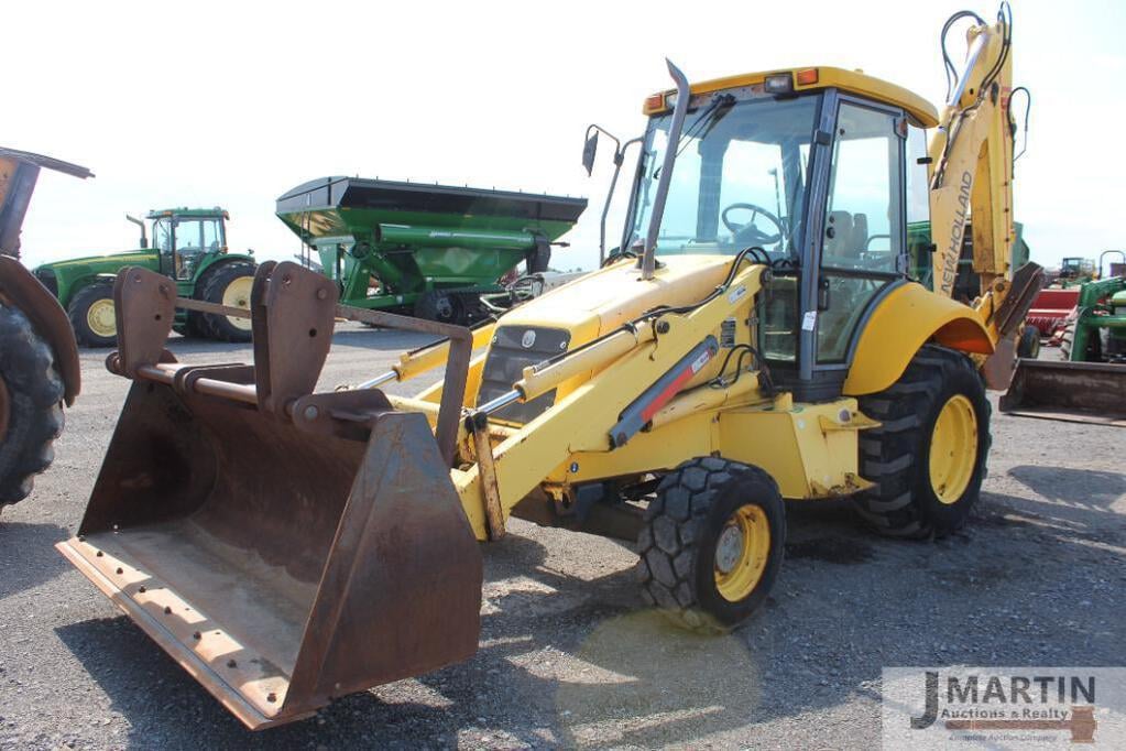 SOLD - New Holland LB75 Lot No. 1663 Construction with 1,082 Hrs ...