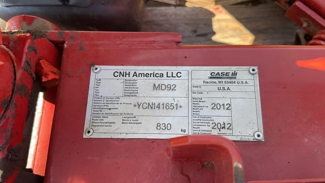 Image of Case IH MD92 equipment image 4