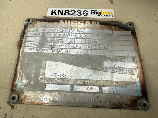 Image of Nissan 90 equipment image 2