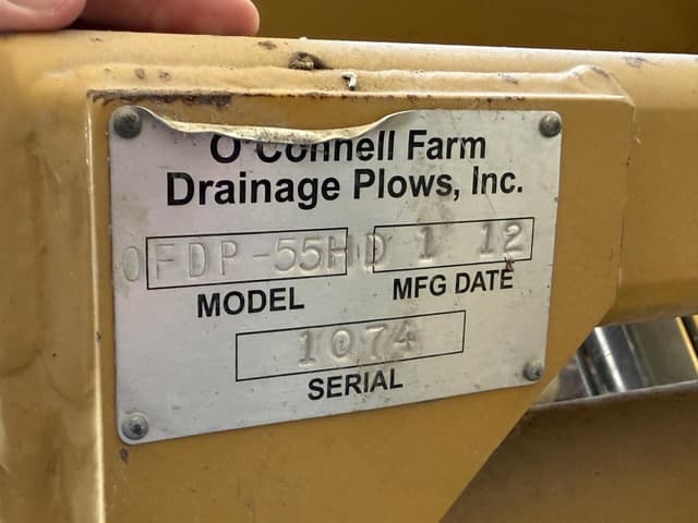 Image of O'Connell Farm Drainage Plows OFDP-55HD equipment image 2