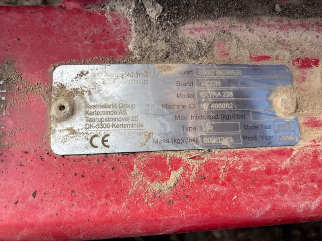 Image of Vicon Extra 228 equipment image 4