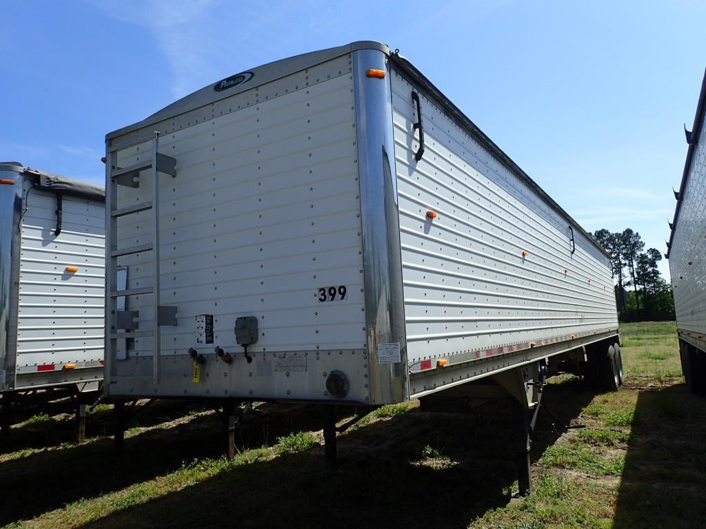 SOLD - Peerless 2012 42ft Hopper Bottom Grain Trailer Other Equipment ...