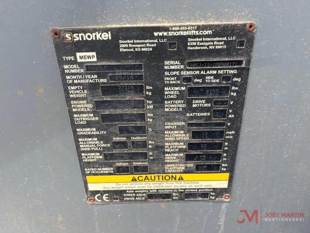 Image of Snorkel 660SJ equipment image 3