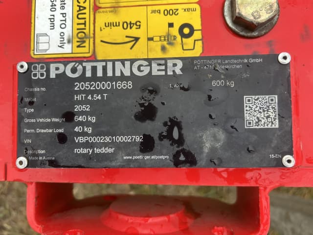 Image of Pottinger HIT 4.54T equipment image 1