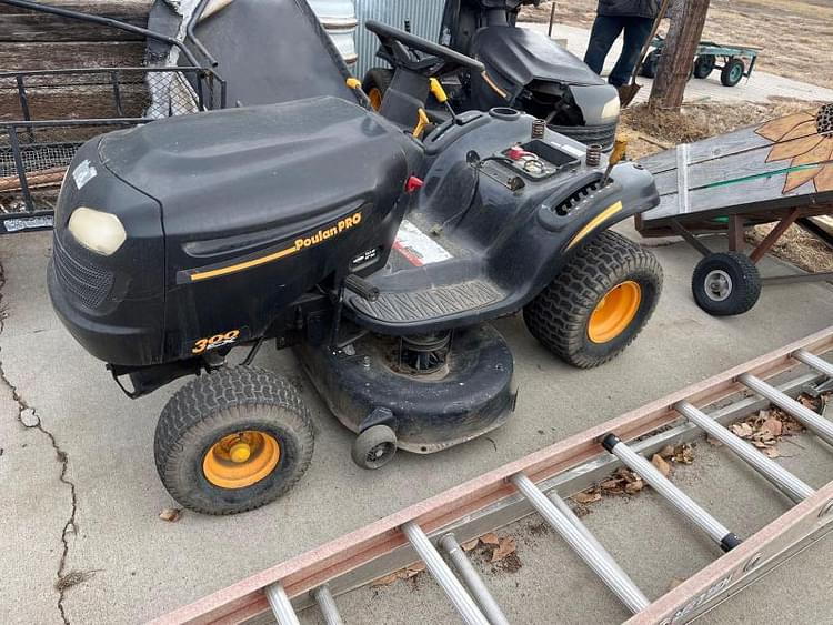 Used poulan discount pro riding mower