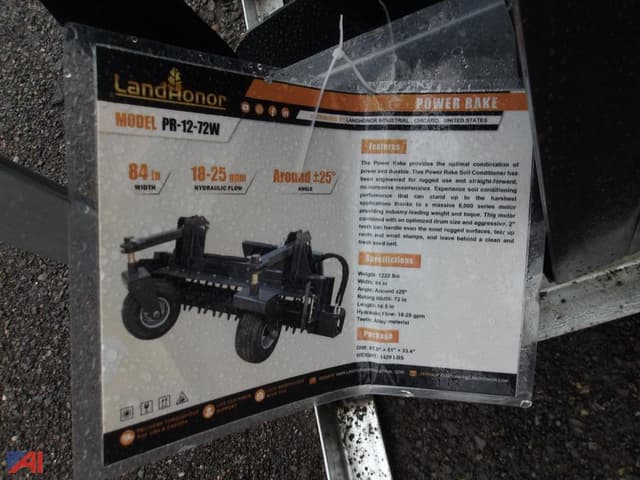 Image of Land Honor PR-12-72W equipment image 4