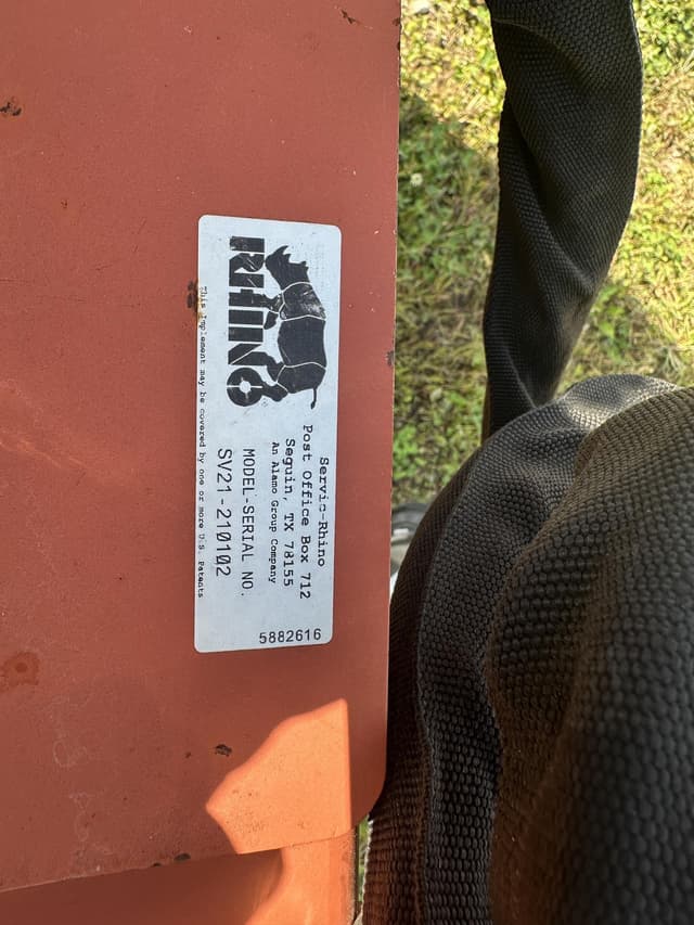 Image of Rhino SV2160 equipment image 1