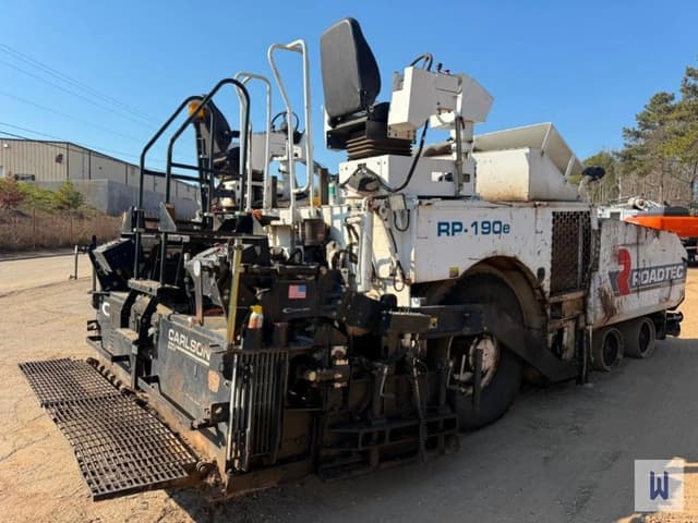 Image of Roadtec RP-190E equipment image 3