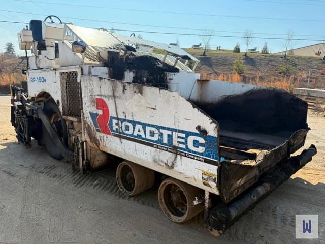 Image of Roadtec RP-190E equipment image 1