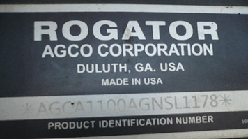 Main image RoGator RG1100B 13