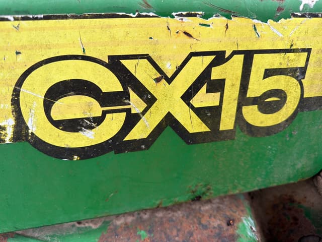 Image of John Deere CX15 equipment image 4