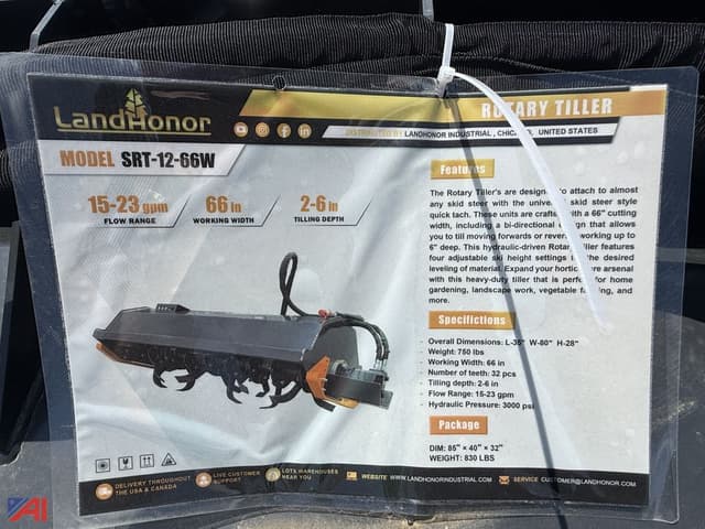 Image of Land Honor SRT-12-66W equipment image 3