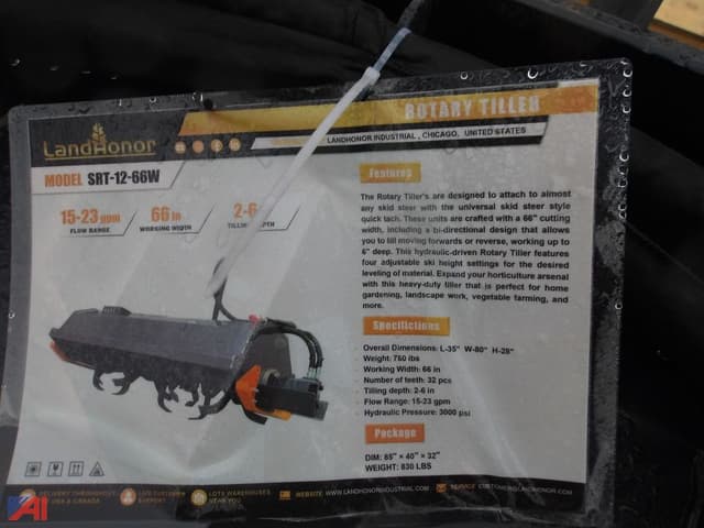 Image of Land Honor SRT-12-66W equipment image 2