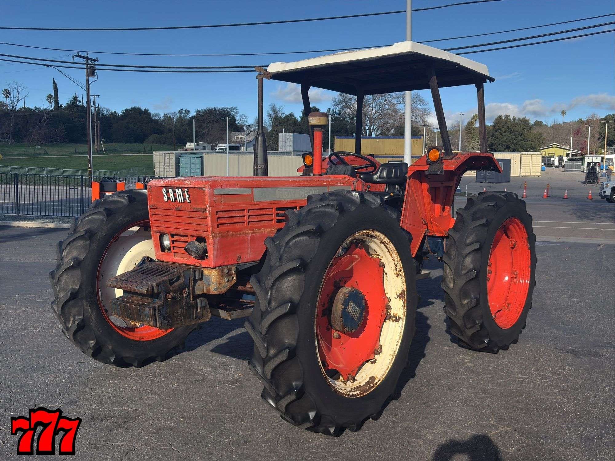 SAME Row Crop 85 Equipment Image0