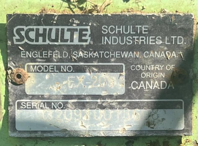 Image of Schulte FX-209 equipment image 3