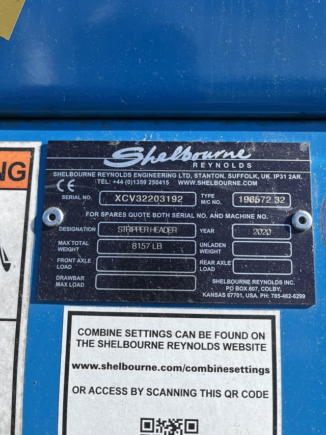 Image of Shelbourne Reynolds XCV32 equipment image 3