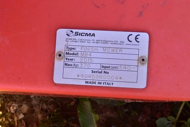 Image of Sicma M84 equipment image 1