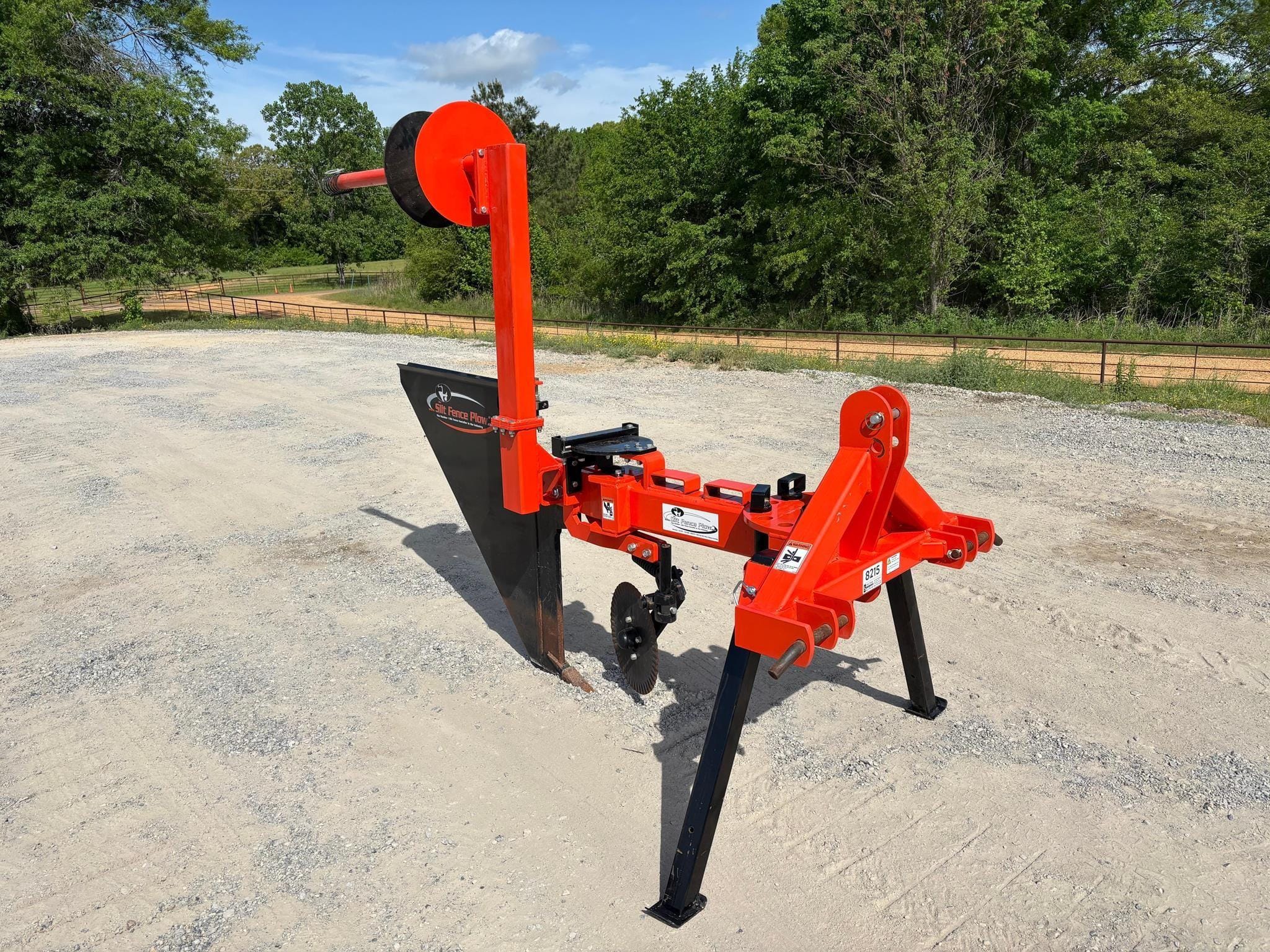 CEAttachments Edge XTX Silt Fence Plow Equipment Image0