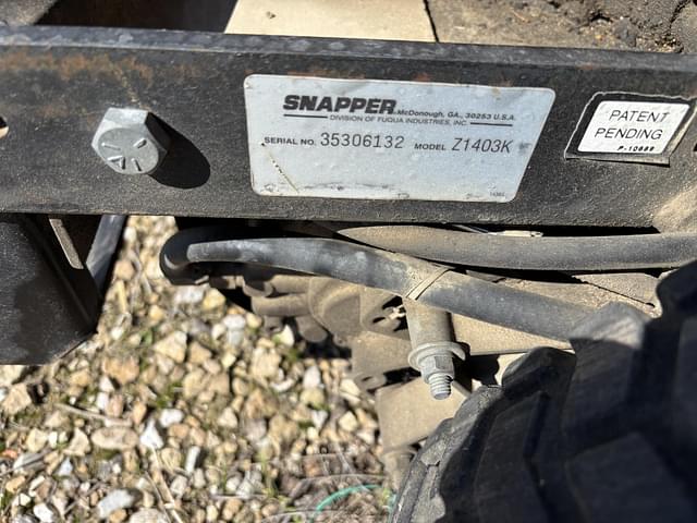 Image of Snapper Z1403K equipment image 1