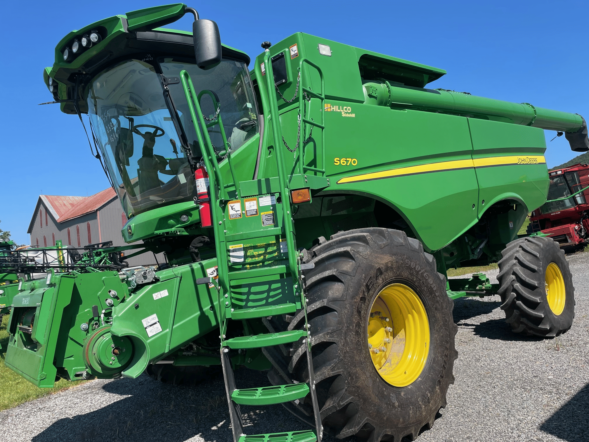 SOLD - Used John Deere Combine 9500 For Sale Image