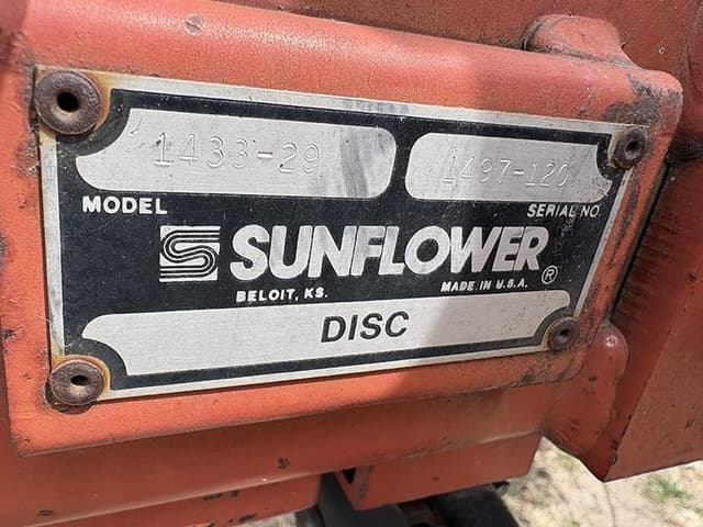 Image of Sunflower 1433-29 equipment image 2