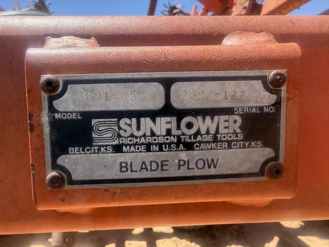 Image of Sunflower 3691-45 equipment image 2