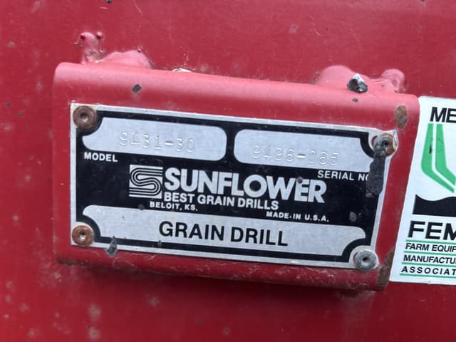 Image of Sunflower 9431-30 equipment image 1