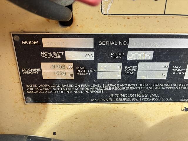 Image of JLG 2030ES equipment image 4