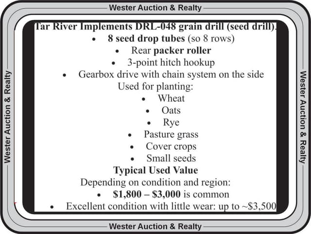 Image of Tar River DRL-048 equipment image 1