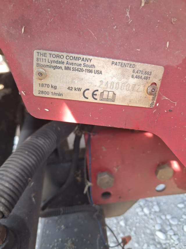 Image of Toro Groundsmaster 4500D equipment image 2