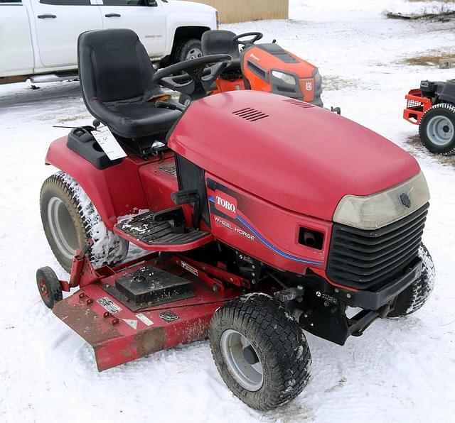 Toro wheel horse ride on mower hot sale