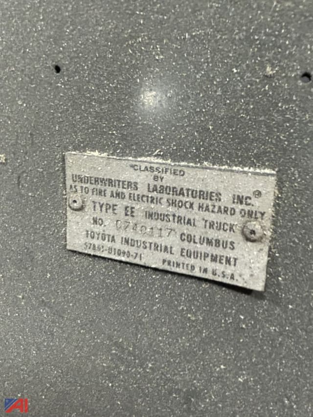 Image of Toyota 305FBCU20 equipment image 2