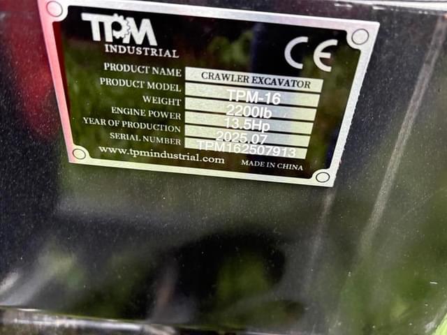 Image of TPM Industrial TPM-16 equipment image 4