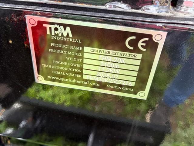 Image of TPM Industrial TPM-20K equipment image 4