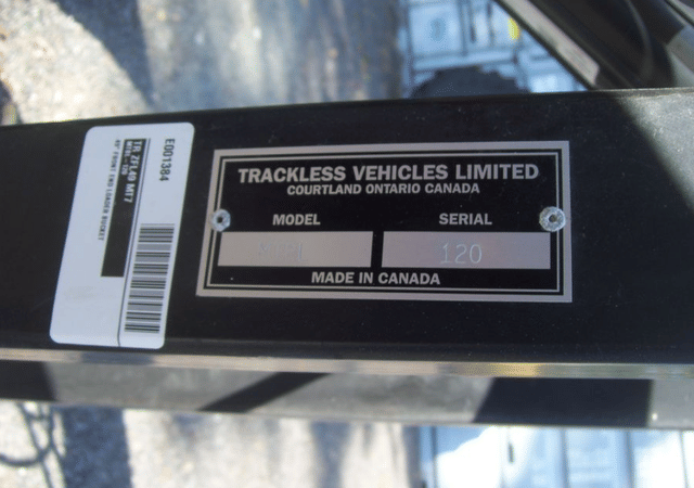 Image of Trackless MTRL equipment image 3
