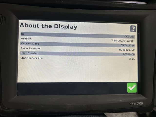 Image of Trimble CFX750 equipment image 4