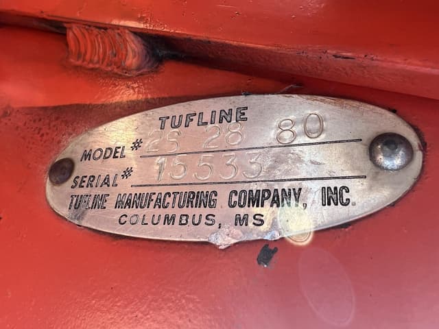 Image of Tufline 2S-28-80 equipment image 4