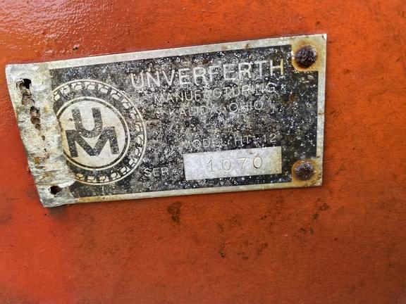 Image of Unverferth HT12 equipment image 1