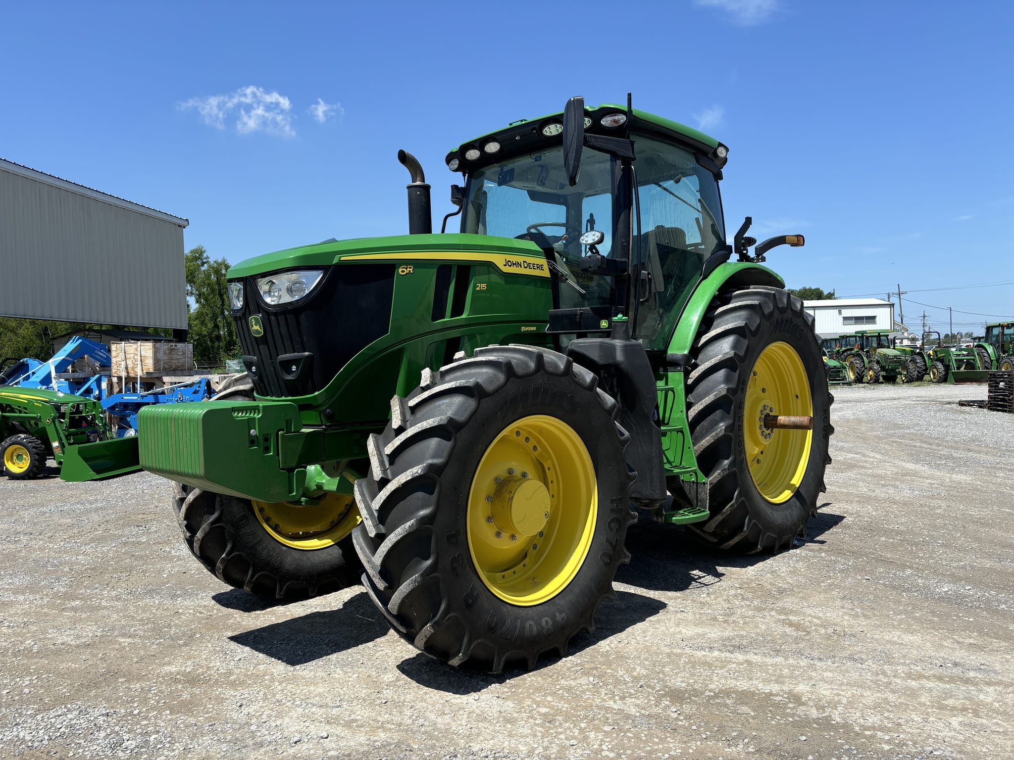 2024 John Deere 6R 215 Equipment Image0