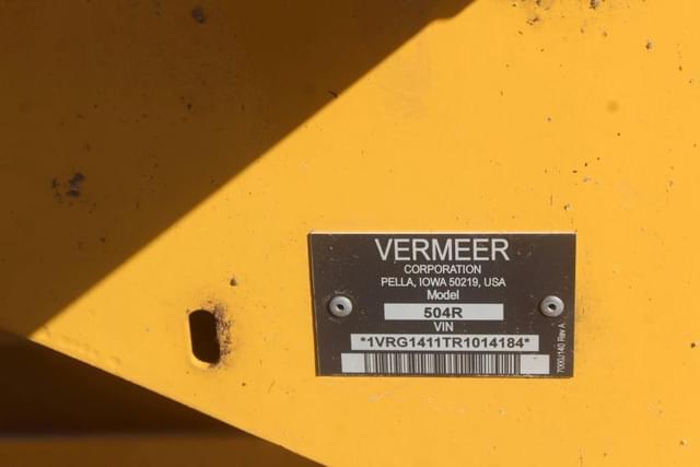 Image of Vermeer 504R equipment image 4