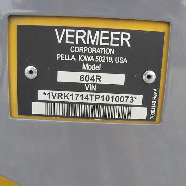 Image of Vermeer 604R Premium equipment image 2