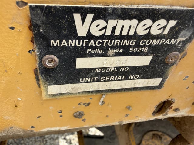 Image of Vermeer 605 Super J equipment image 2