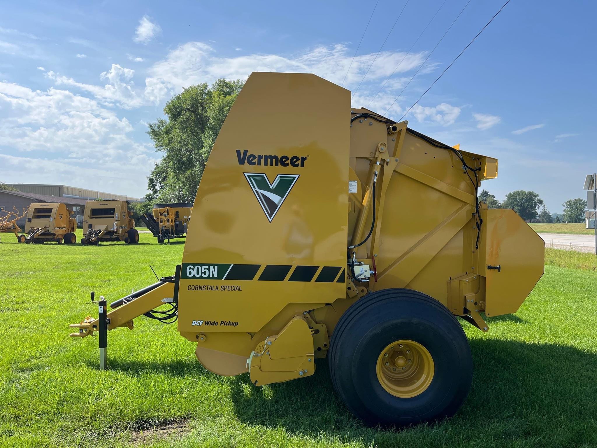 Vermeer 605N Cornstalk Special Equipment Image0