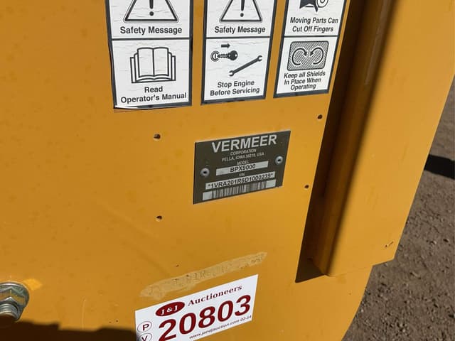 Image of Vermeer BPX9000 equipment image 3
