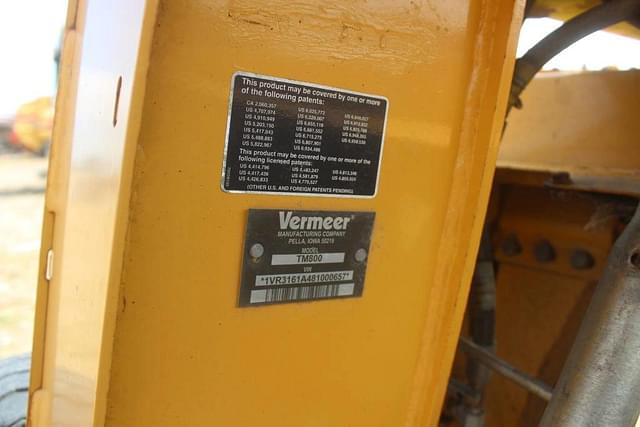 Image of Vermeer TM800 equipment image 2
