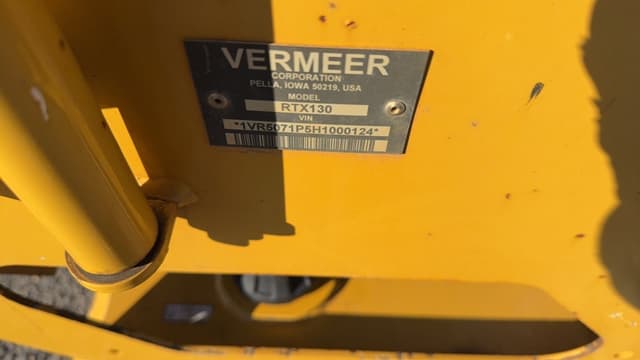 Image of Vermeer RTX130 equipment image 4