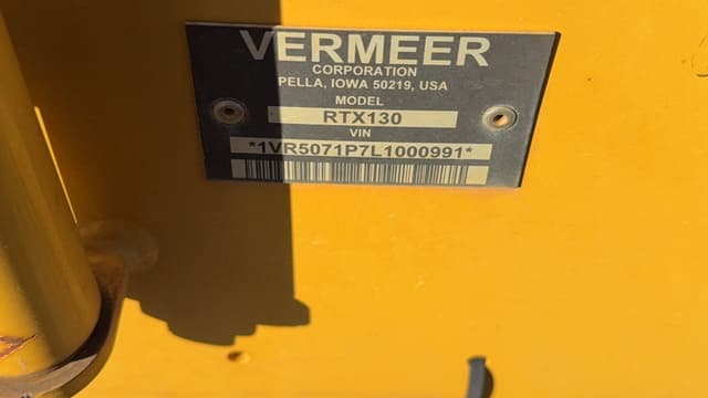 Image of Vermeer RTX130 equipment image 4
