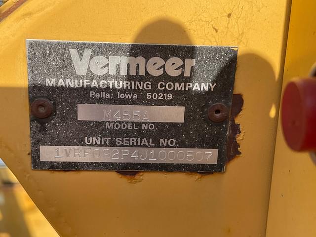 Image of Vermeer M455A equipment image 3