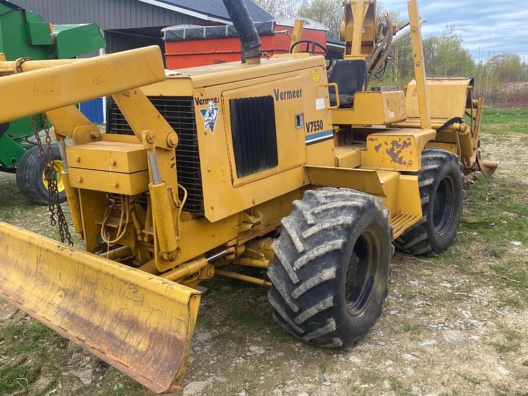 Vermeer V7550 Construction Trencher For Sale 